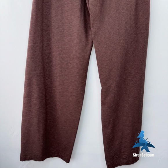 1144 Athleta Wide-Leg Lounge Pants – Size M – Brown - Picture 5 of 12